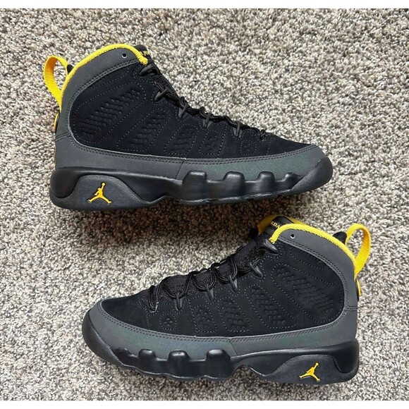 Jordan Shoes - Nike Air Jordan 9 Retro University Gold Size 4.5 Youth (Size 6 Women's)